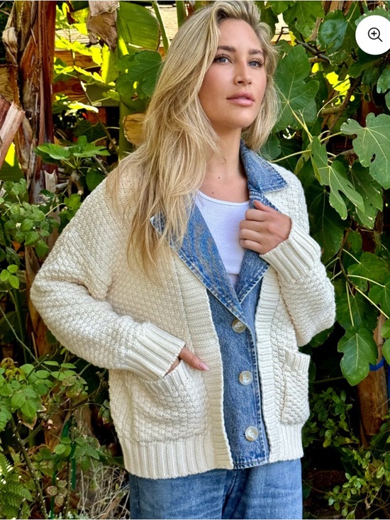 27 Miles Malibu Sweaters - 27 miles malibu baille cotton chunky cardigan